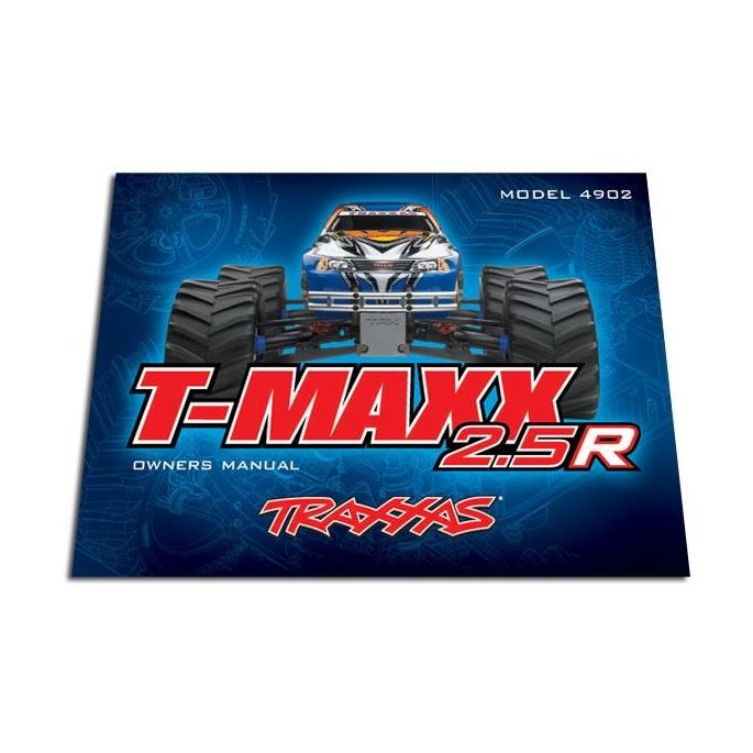 Owners Manual, T-Maxx 2.5R, TRX5197