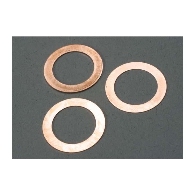 Gaskets, cooling head: 0.15, 0.25, 0.35mm (1 each) (TRX 2.5,, TRX5229