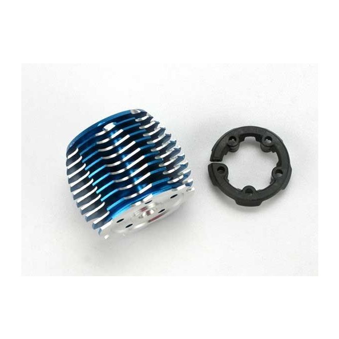 Cooling head, PowerTune (machined aluminum, blue-anodized) (, TRX5237