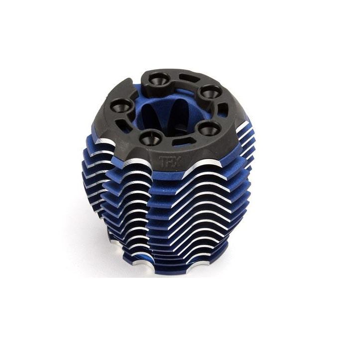 Cooling head, PowerTune (machined aluminum, blue-anodized) (, TRX5238R