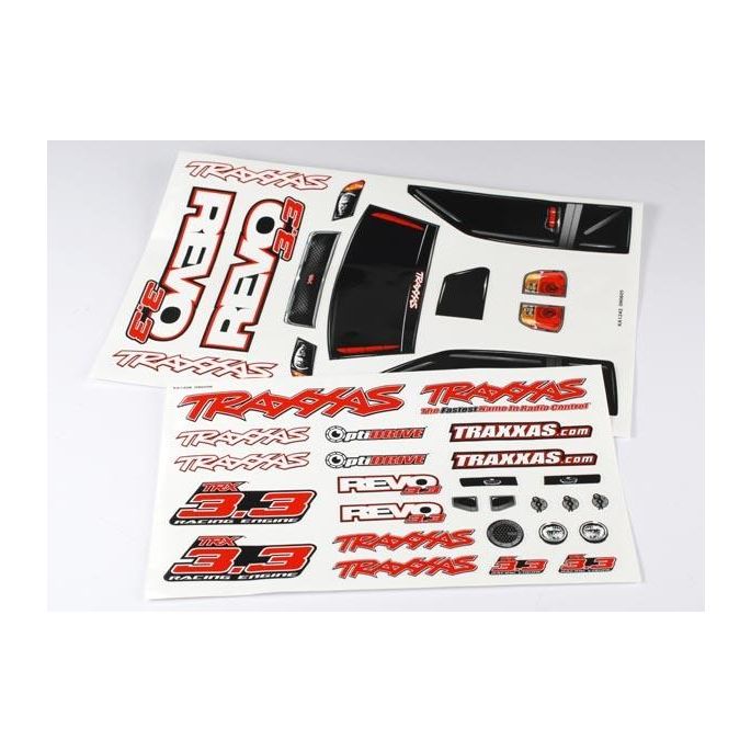 Decal sheets, Revo 3.3, TRX5313R