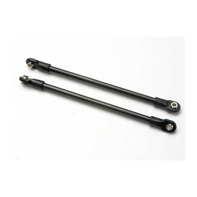 Push rod (steel) (assembled with rod ends) (2) (black) (use, TRX5319