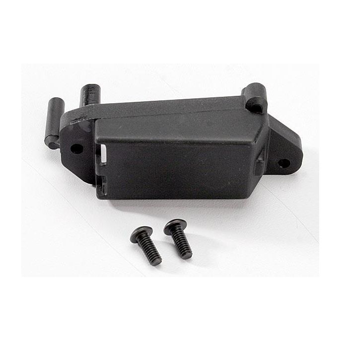 Servo mount, throttle/ 4x10mm BCS (2), TRX5325R