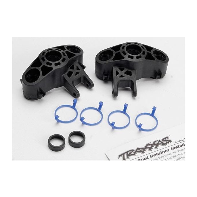 Axle carriers, left & right (1 each) (use with larger 6x13mm, TRX5334R