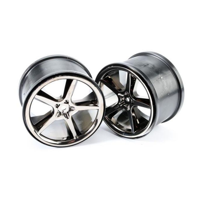 Wheels, Gemini 3.8 (black chrome) (2), TRX5372A