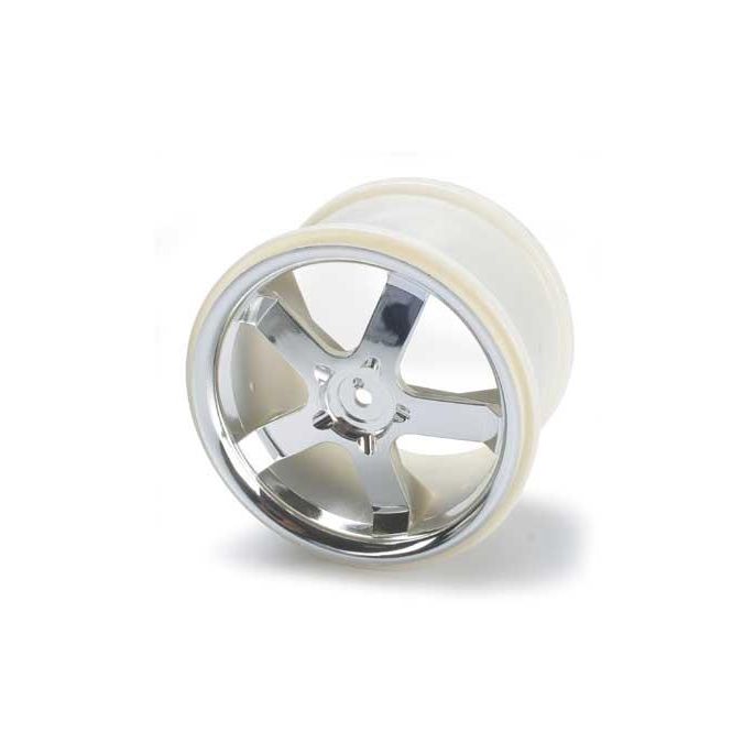 Wheels, Hurricane 3.8 (chrome) (2) (also fits Maxx series), TRX5373