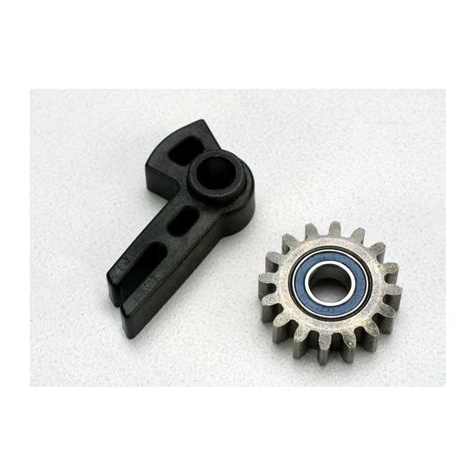 Gear, idler/ idler gear support/ bearing (pressed in), TRX5377