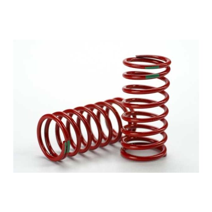 Spring, shock (red) (GTR) (3.5 rate green) (std. rear 90mm), TRX5438