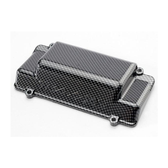 Battery Box Cover, bumper (rear), Exo-Carbon finish (Jato), TRX5515G