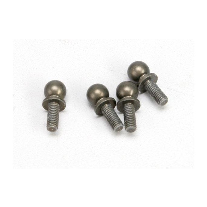 Ball studs, aluminum, hard-anodized, Teflon-coated (4) (use, TRX5529X