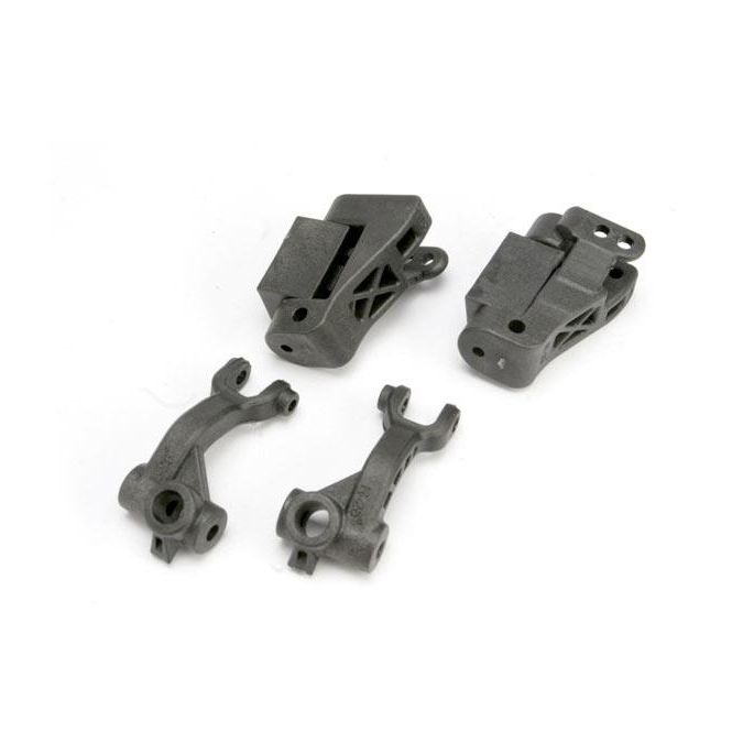 Caster blocks, 25-degree (left & right)/ steering blocks, 25, TRX5536