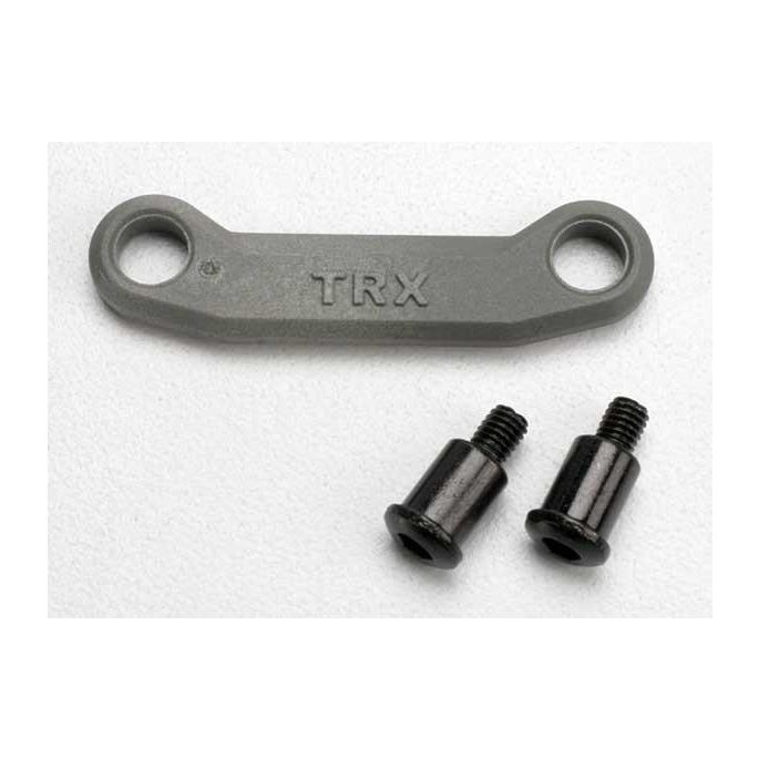 Steering drag link/ 3x10mm shoulder screws (without threadlo, TRX5542