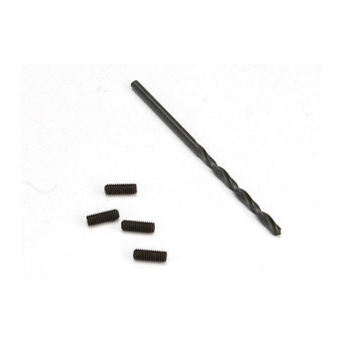 Suspension down stop screws (includes 2.5mm drill bit) (limi, TRX5554