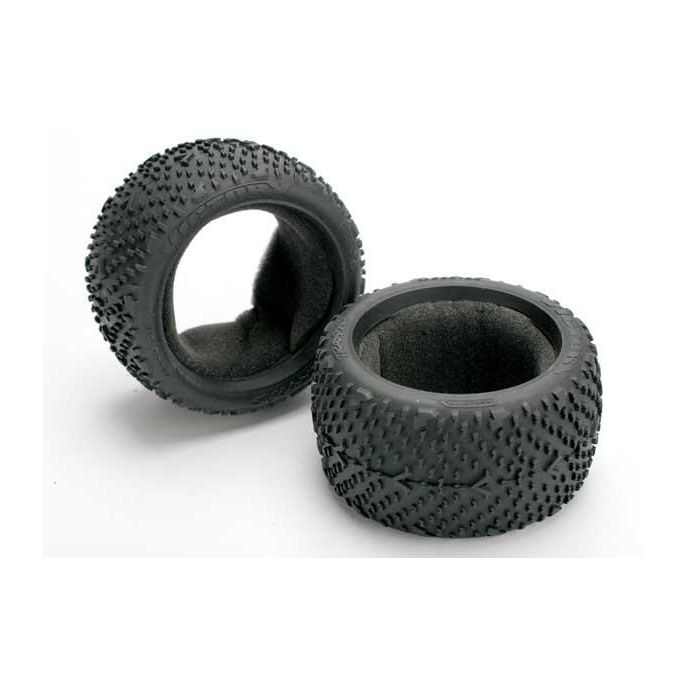 Tires, Victory 2.8 (rear) (2)/ foam inserts (2), TRX5570