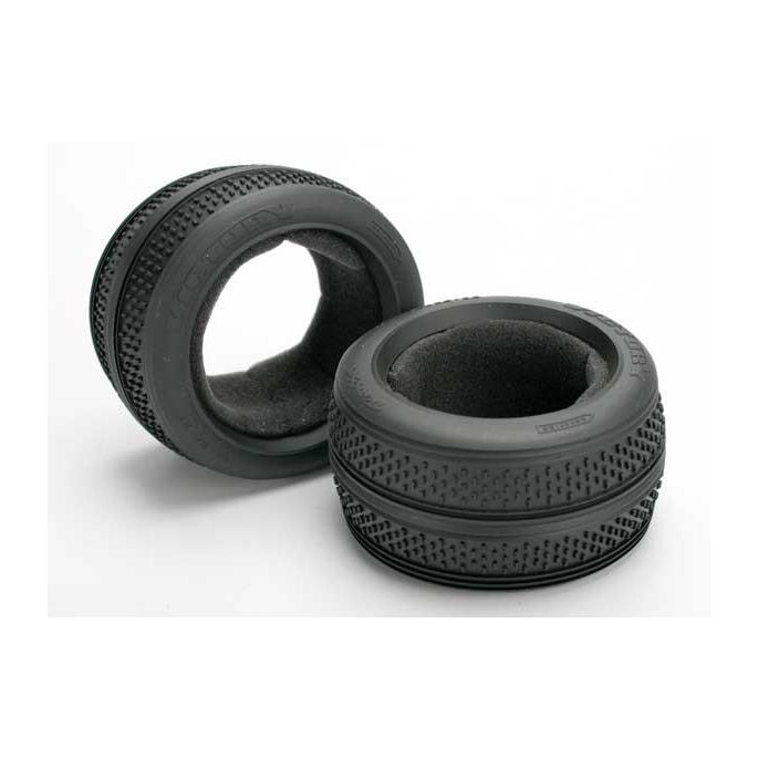 Tires, Victory 2.8 (front) (2)/ foam inserts (2), TRX5571