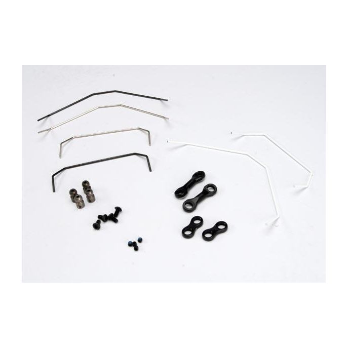 Sway bar kit (front and rear) (includes sway bars and linkag, TRX5589X