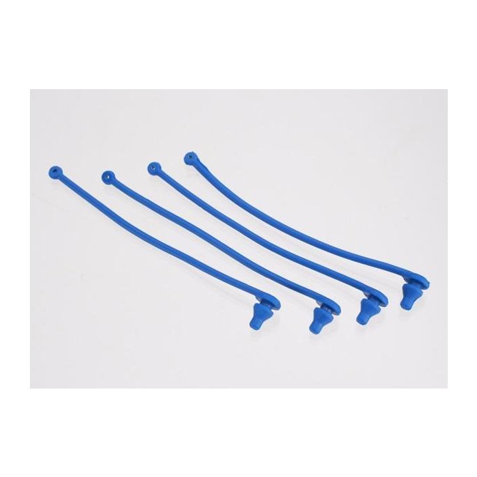 Body clip retainer, blue (4), TRX5751