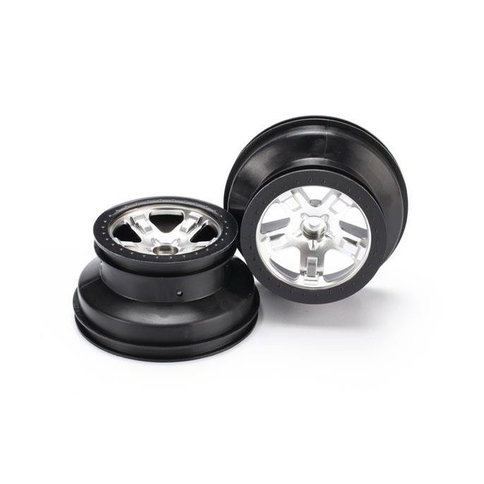 Wheels, Sct Satin Chrome, Black, TRX5874X