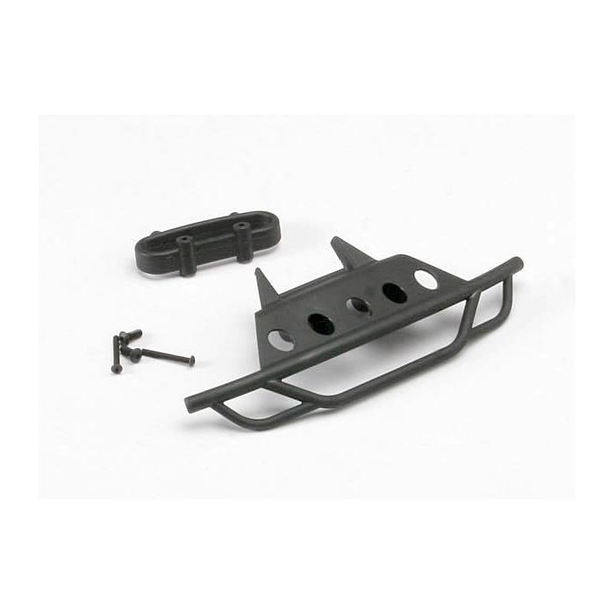 Bumper, front/ bumper mount, front, TRX5935