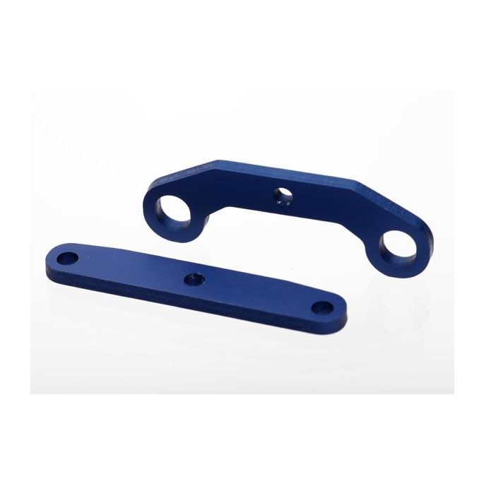 Bulkhead tie bars, front & rear, aluminum (blue-anodized), TRX6423