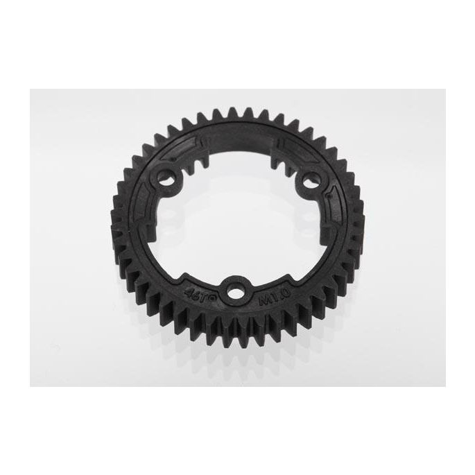 Spur gear, 46-tooth (1.0 metric pitch), TRX6447