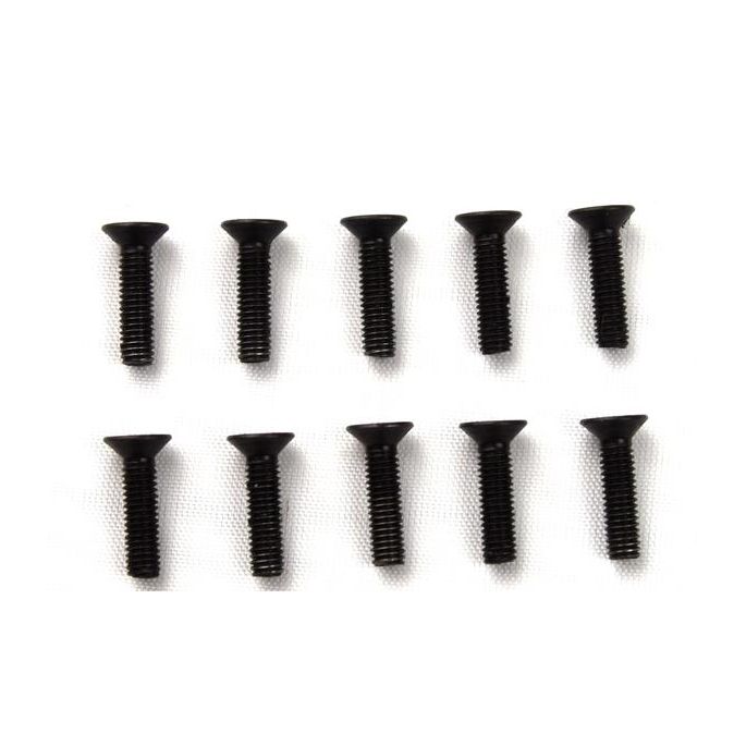 M3x14mm Countersunk Screw (10pcs) - S8 BX Team, 132156