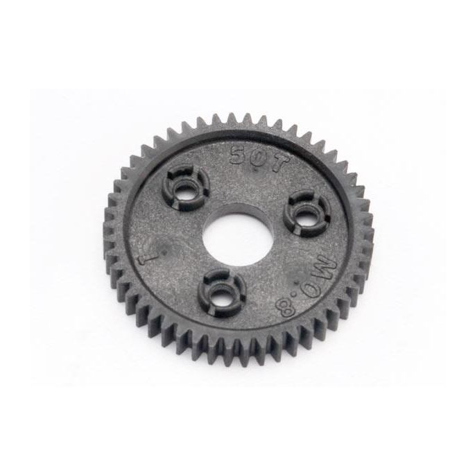 Spur gear, 50-tooth (0.8 metric pitch, compatible with 32-pi, TRX6842