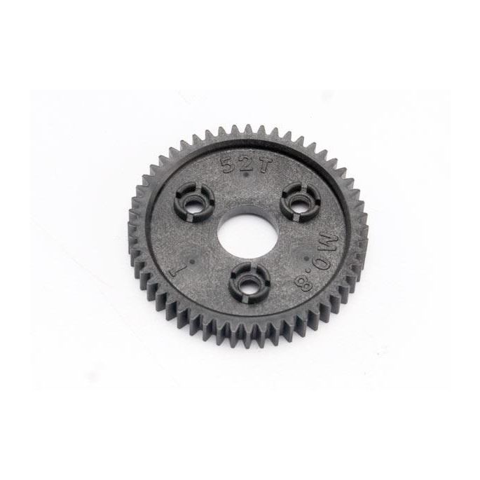 Spur gear, 52-tooth (0.8 metric pitch, compatible with 32-pi, TRX6843