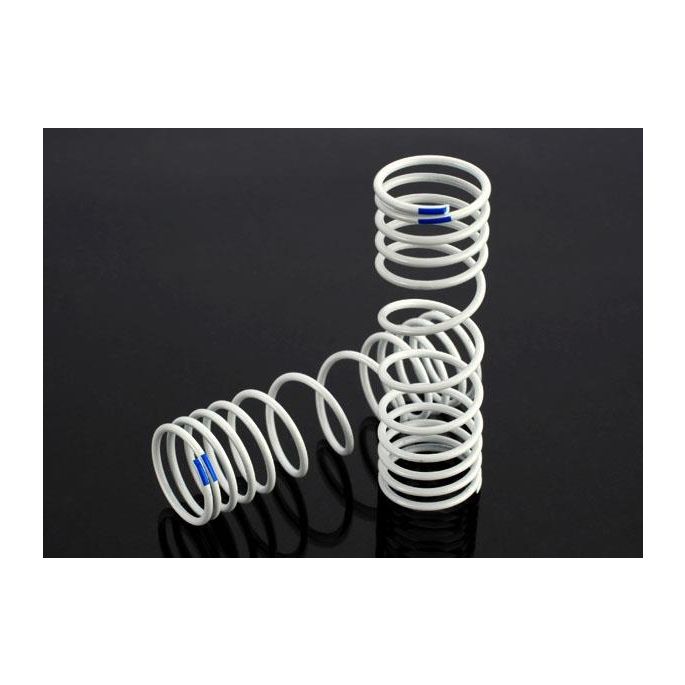 Springs, rear (progressive, +20% rate, blue) (2), TRX6868