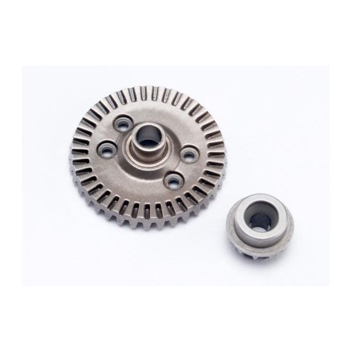 Ring gear, differential/ pinion gear, differential (rear), TRX6879