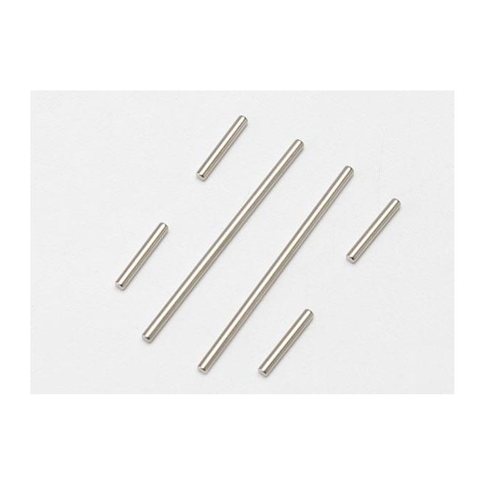 Suspension pin set (front or rear), 2x46mm (2), 2x14mm (4), TRX7021