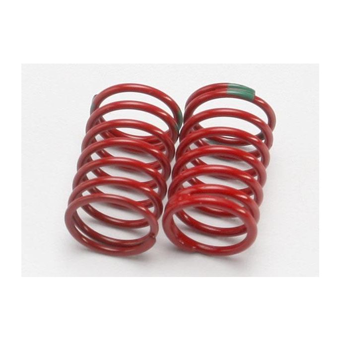 Spring, shock (GTR) (2) (1.92 rate, green) (1/16 E-Revo), TRX7146