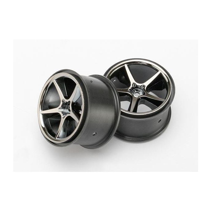 Wheels, Gemini (black chrome) (2), TRX7172A