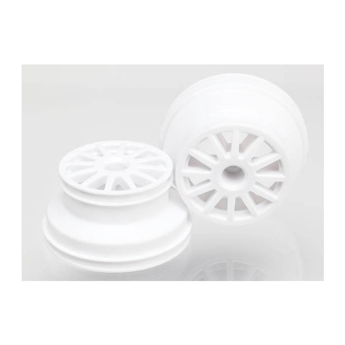 WHEELS, WHITE (2), TRX7472