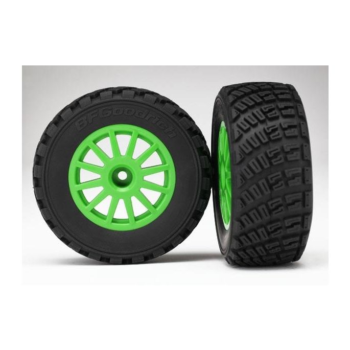 Tires & Wheels, Assembled, GluGreen wheels, BFGoodrich® Rall, TRX7473X