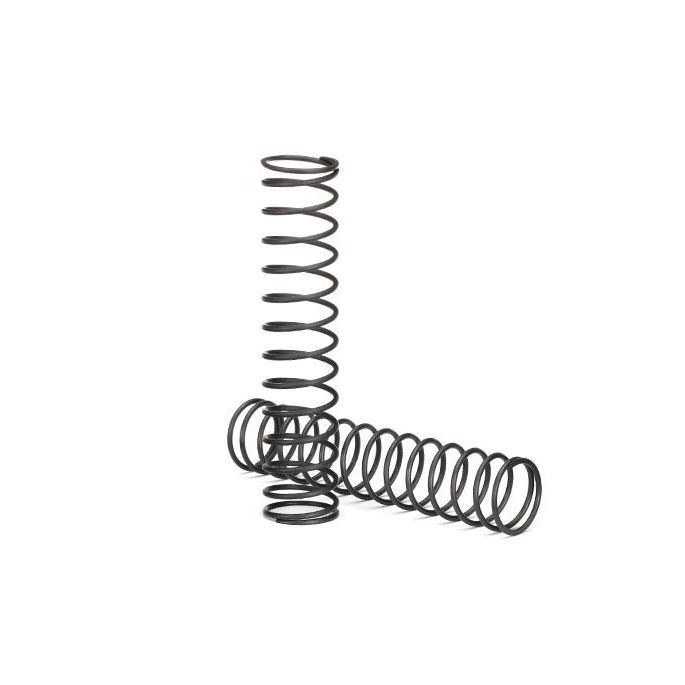 Springs, shock (natural finish) (GTX) (1.055 rate) (2), TRX7766