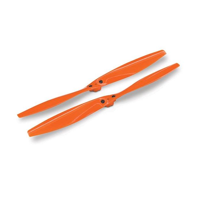 Rotor blade set, orange (2) (with screws), TRX7930