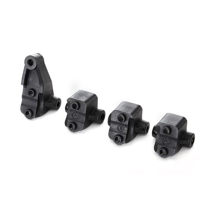 Axle mount set (complete) (front & rear) (for suspension lin, TRX8227