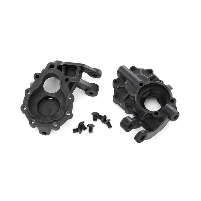 Portal drive housing, inner, front (left & right)/ 2.5x4 BCS, TRX8252