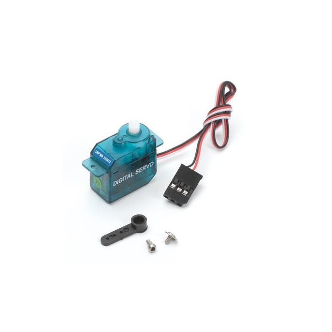 LRP Star Chopper 440 - Tail servo incl. Servo arm (1 pc.), 222412