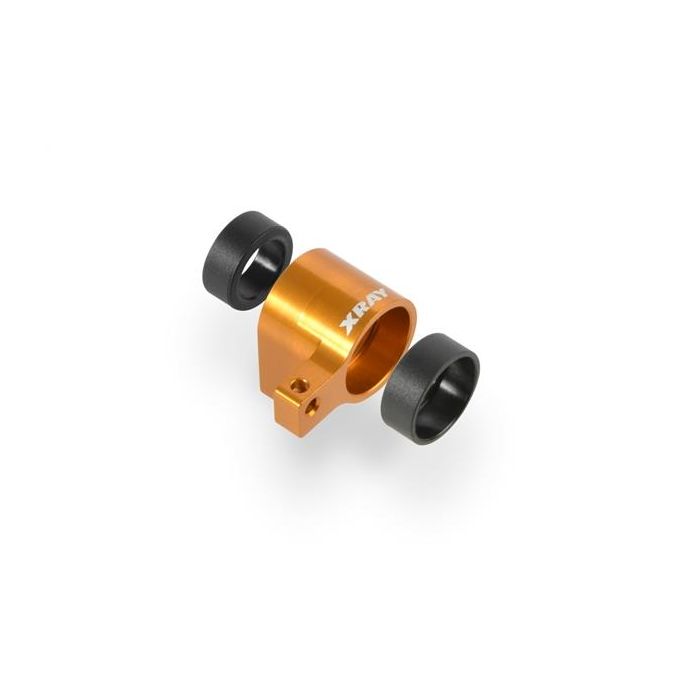 ALU FRONT MIDDLE SHAFT HOLDER ORANGE - SET, X335722-O