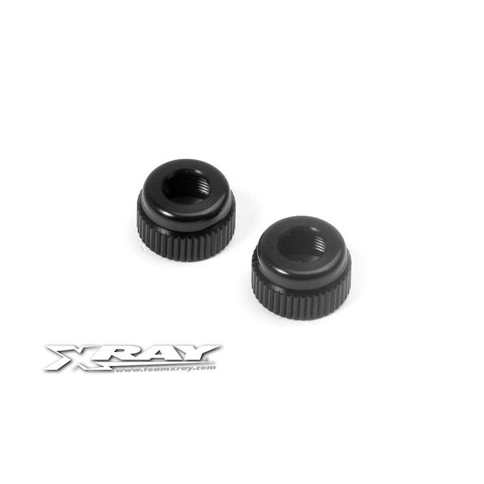 Alu Lower Shock Body Cap (2), X368140