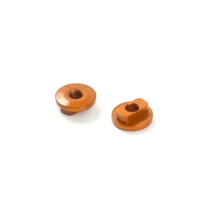 ALU RADIO PLATE BUSHING FIXED - ORANGE (2), X346182-O