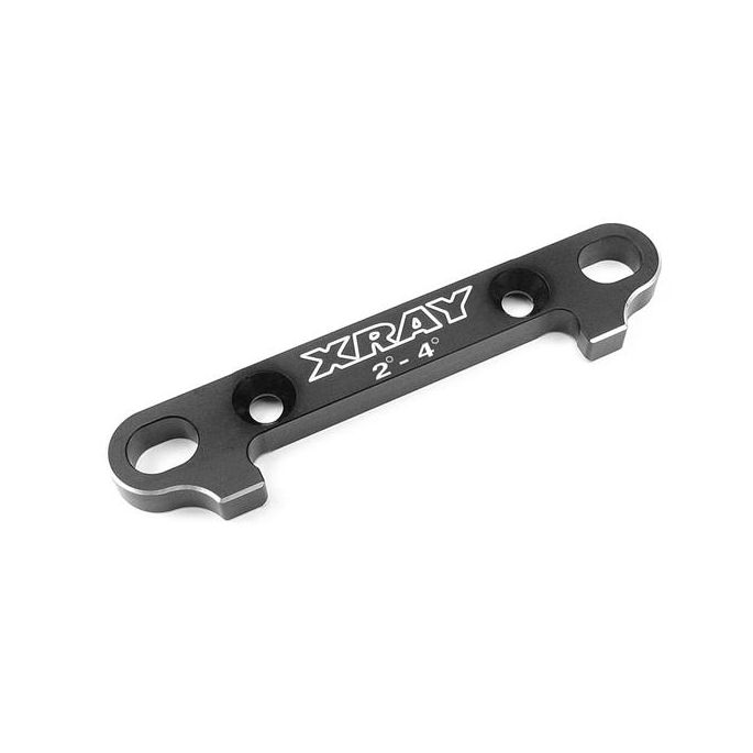 Alu Rear Lower Susp. Holder 2 deg.-4 deg.- Rear 7075 T6 (5m, X353322