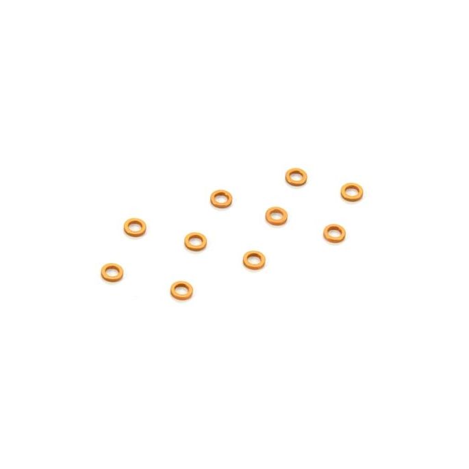 ALU SHIM 3x5x1.0MM - ORANGE (110, X303141-O