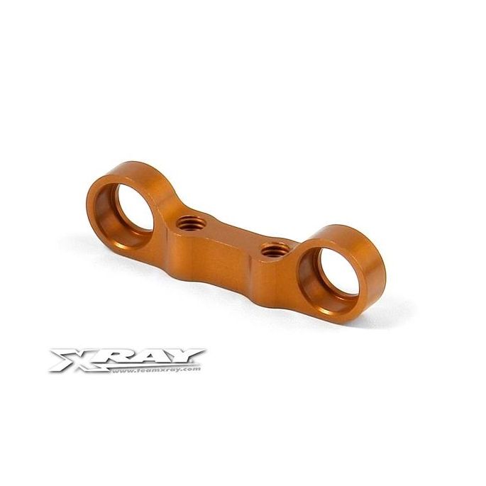 ALU STEERING PLATE FOR DUAL SERVO SAVER - ORANGE, X302545-O