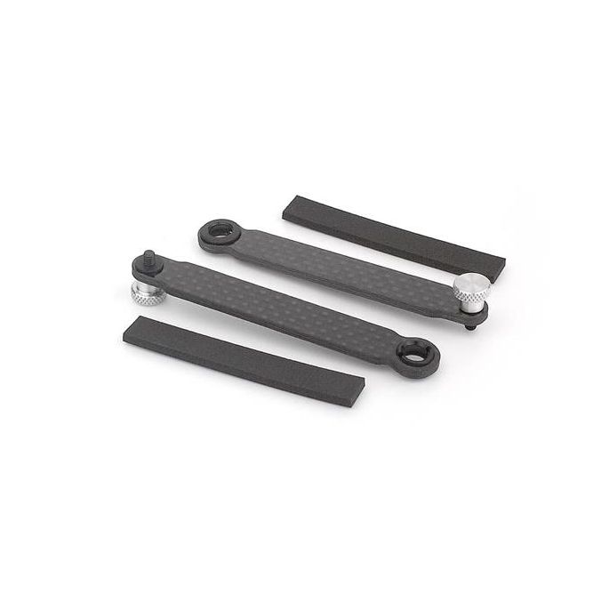 BATTERY MOUNT STRAP - 2.5 MM GRAPHITE FOR 3 BATT. - SET, X306110