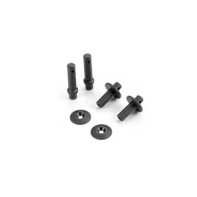 Body Mount, Battery Mount & Wing Shim (2), X361320