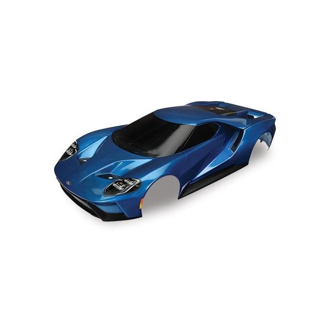 Body, Ford GT, blue (painted, decals applied), TRX8311A