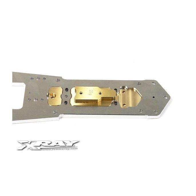 BRASS CHASSIS WEIGHT FRONT 20g, X341184